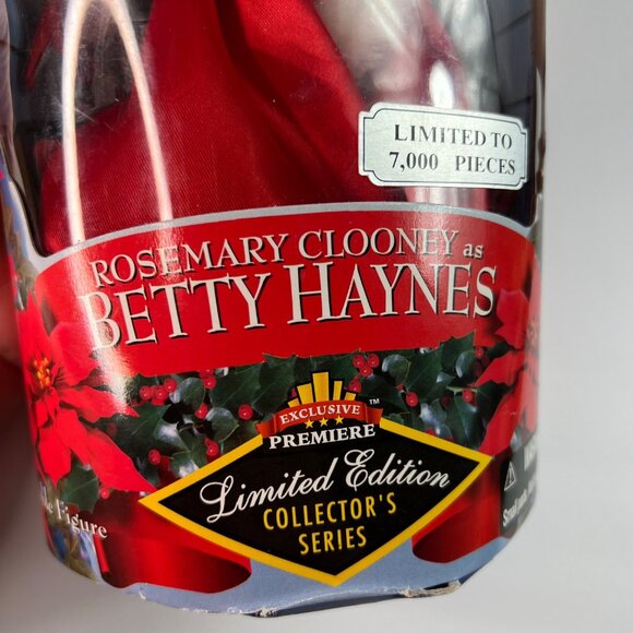 Irving Berlins White Christmas NEW IN BOX Betty Haynes Figure Rosemary Clooney - Picture 9 of 11